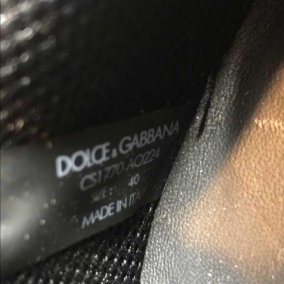 Dolce & Gabbana NS1 Orange Logo Low Top AO224-80995 Lifestyle Shoes - EU 40 - Picture 14 of 15